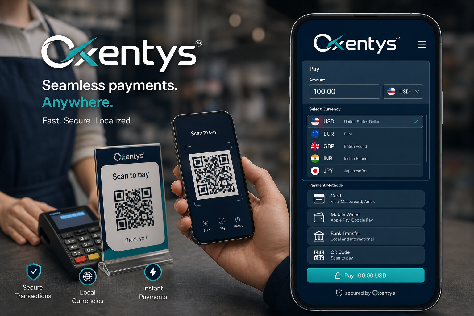 Deliver frictionless global payment experiences